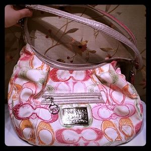 Summer coach poppy shoulder bag